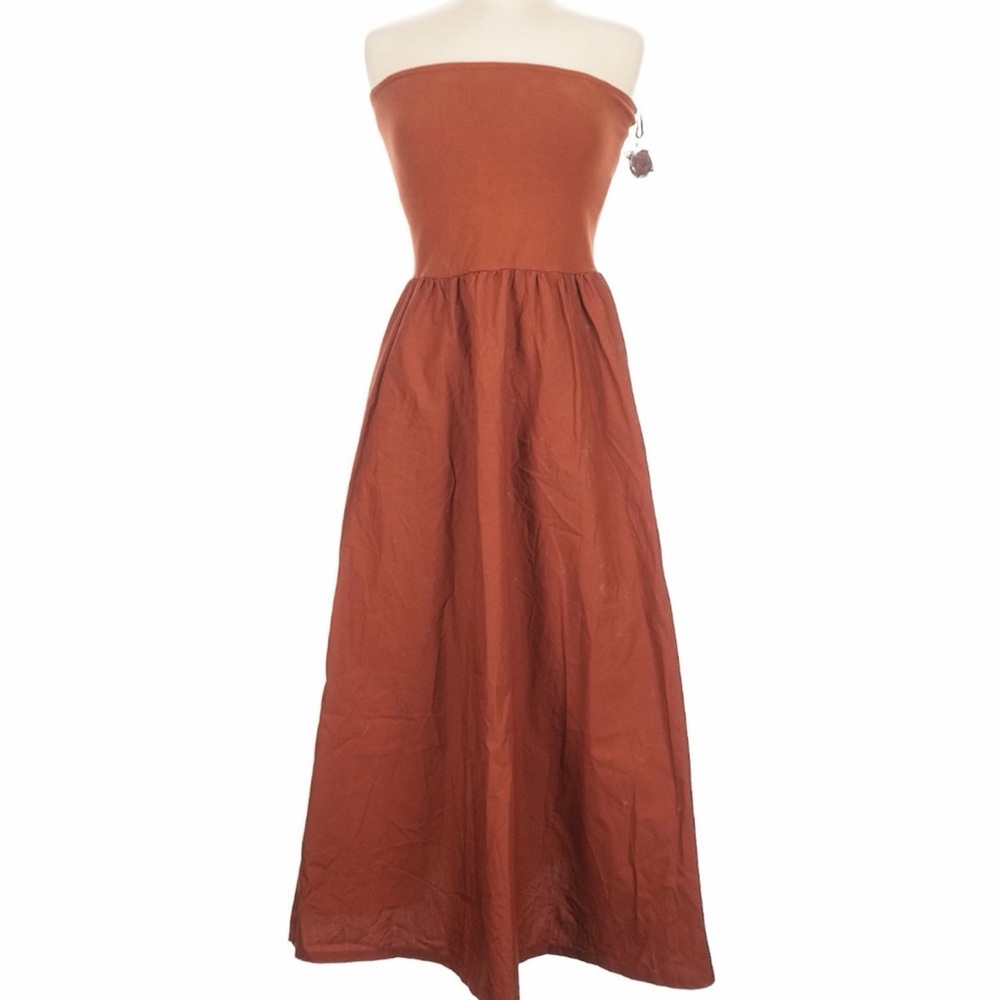SNOW DAY SALE ❄️ GAP Strapless Midi Dress